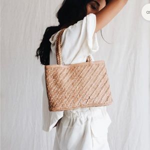 Bembien Woven Leather Ella Tote